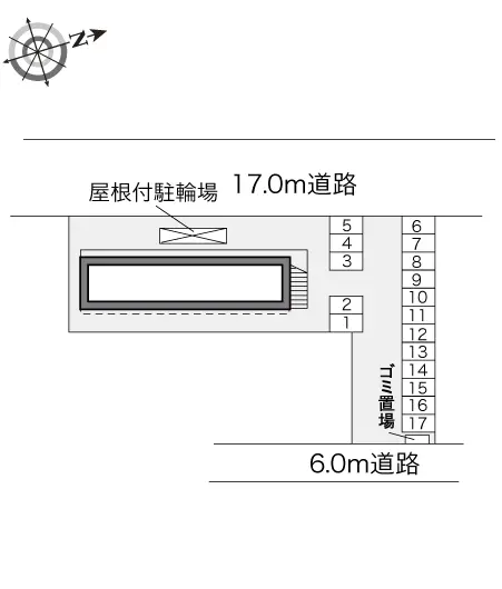 ★手数料０円★龍ケ崎市小柴　月極駐車場（LP）